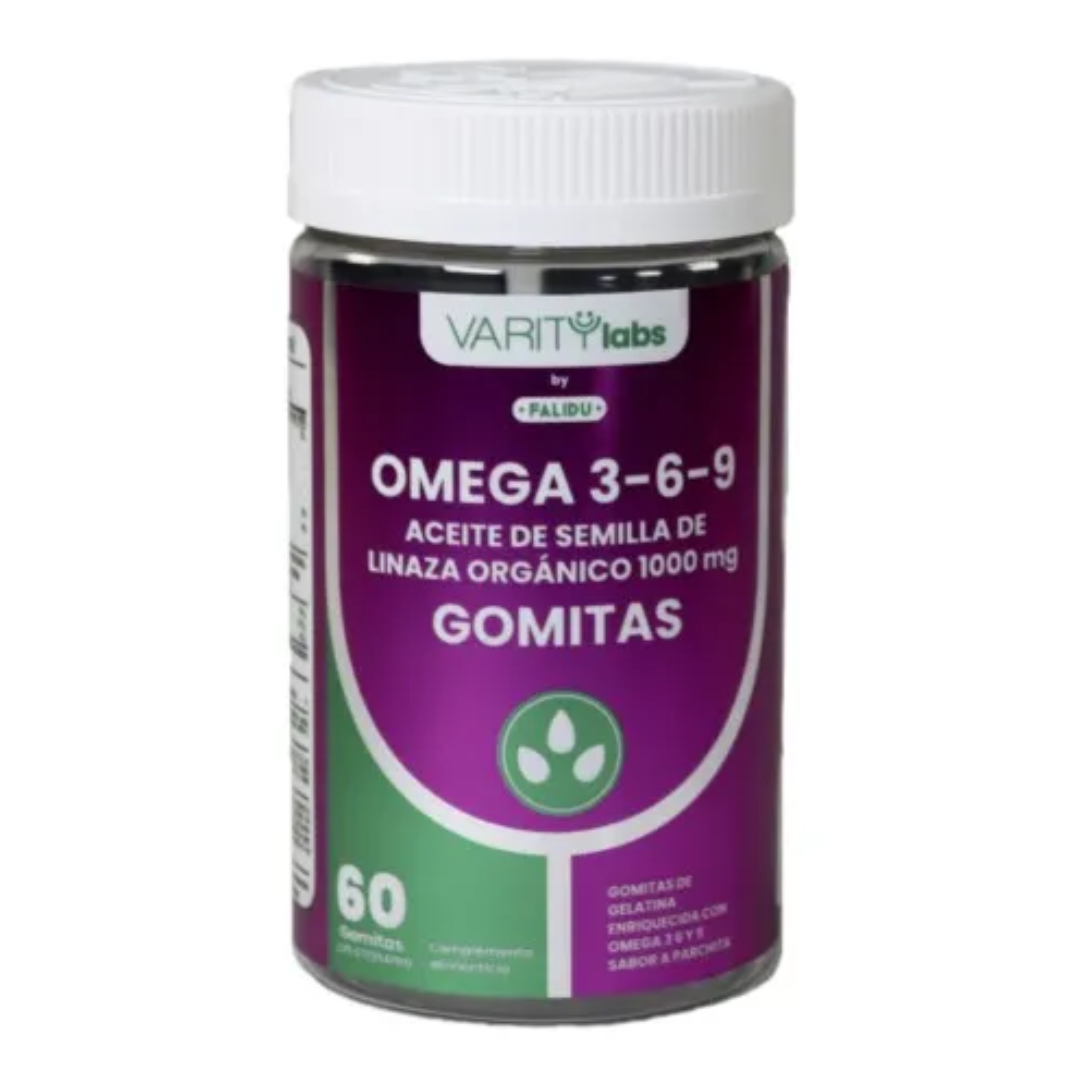 OMEGA 3-6-9 1000MG GOMITAS X 60 (VARITY LABS)